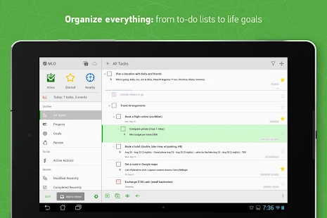 Screenshot 7 for MyLifeOrganized To Do List Pro 3.3.1
