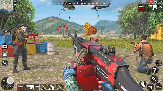 Screenshot 7 for Critical Strike Shooting Games 1.8.3 MOD APK Unlimited Ammo, One Hit