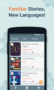 Screenshot 7 for Beelinguapp Learn Languages Music & Audiobooks Premium 2.385