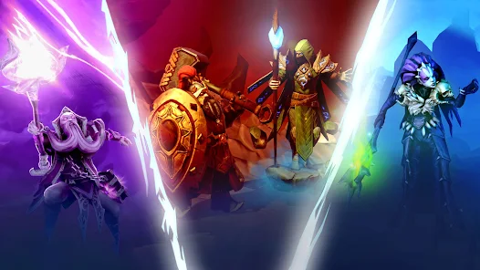 Screenshot 6 for Age of Magic RPG Strategy 2.16.0 MOD APK Menu/Damage/Immortal