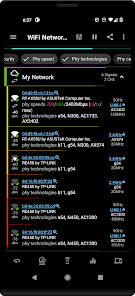 Screenshot 2 for Speed Test WiFi Analyzer Premium 2024.02.76497 MOD APK Unlocked