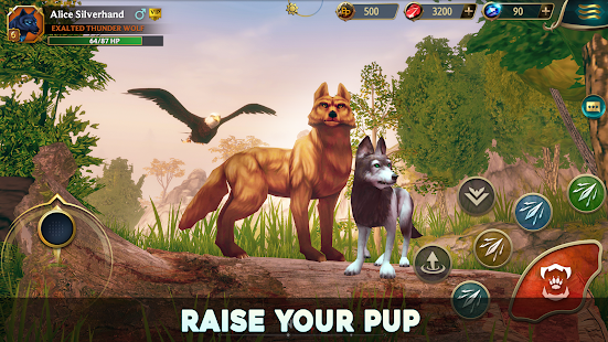 Screenshot 1 for Wolf Tales Online Wild Animal Sim 200217 MOD VIP Unlocked