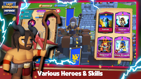 Screenshot 4 for Last Kingdom Defense 2.9.6 Mod free shopping
