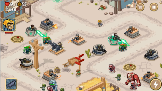Screenshot 2 for Zombie World Tower Defense 1.0.19 APK