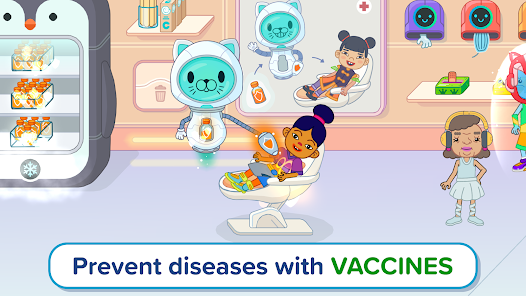 Screenshot 2 for Pepi Hospital 2 Flu Clinic 1.1.2 MOD APK Unlocked All Content