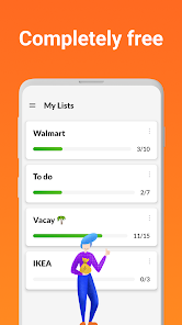 Screenshot 7 for Grocery Shopping List Listonic 8.10.6 MOD APK Premium Unlocked