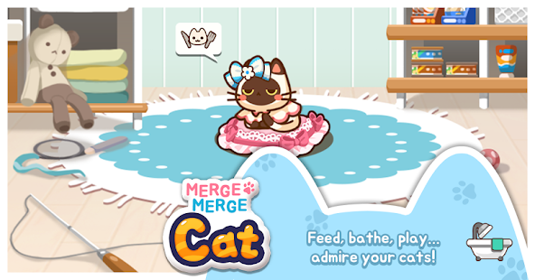 Screenshot 4 for MergeMergeCat 2.3.0 MOD APK Money