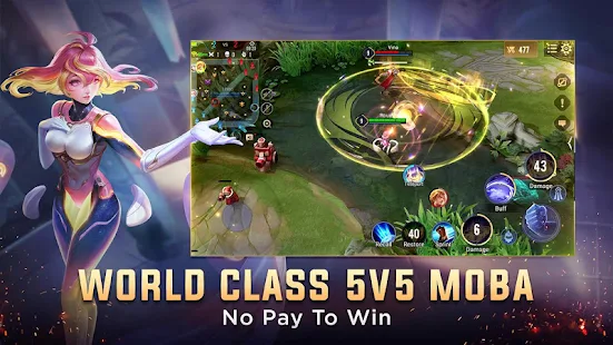 Screenshot 6 for Garena AOV Arena of Valor Action MOBA 1.34.1.5 Mod + DATA (mini map)