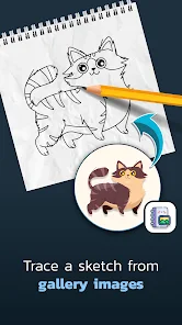 Screenshot 3 for Draw Easy 1.1.8 MOD APK Premium Unlocked