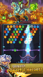 Screenshot 2 for LightSlinger Heroes Puzzle RPG 2.9.0 MOD (God Mode + One Hit Kill)