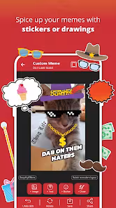 Screenshot 2 for Meme Generator PRO 4.6531 APK Paid Patched