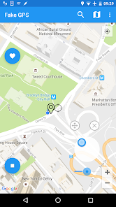 Screenshot 3 for Fake GPS Joystick Routes Go 1.6.1 APK Full Patched