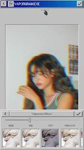 Screenshot 1 for Vaporgram Pro Vaporwave & Glitch Photo Editor 4.5.0