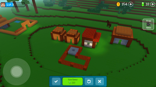 Screenshot 5 for Block Craft 3D Building Game 2.13.52 Mod money