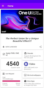 Screenshot 6 for PIXEL ONE UI ICON PACK 3.8 Patched