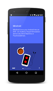Screenshot 1 for Mindroid Psychowalkman Mindmachine, AVS Pro 4.9