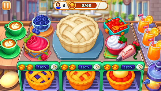Screenshot 3 for My Cafe Shop Cooking Games Mod APK 4.5.2 Remove ads Mod speed