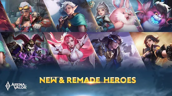 Screenshot 7 for Arena of Valor 5v5 Arena Game 1.31.1.5 MOD + DATA (Unlimited Money)