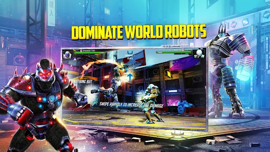 Screenshot 1 for World Robot Boxing 2 1.1.326 MOD + DATA (Unlimited Money)