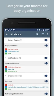 Screenshot 6 for MacroDroid Device Automation 4.6.2
