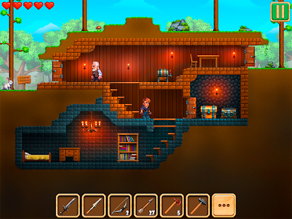 Screenshot 4 for Adventaria 2D World of Craft Mining 1.2.0 MOD APK