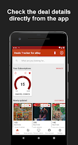 Screenshot 4 for Deals Tracker for eBay PRO 2.24.6 b165 APK Paid