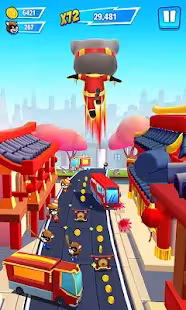 Screenshot 4 for Talking Tom Hero Dash 1.9.2.1108 Mod Money