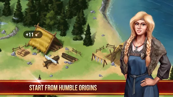Screenshot 1 for Vikings Odyssey 1.1.3 MOD APK Unlimited Money