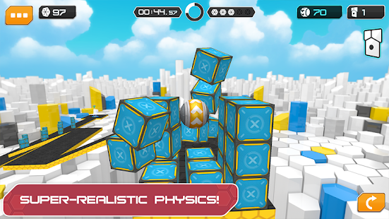 Screenshot 2 for GyroSphere Trials 1.5.1 MOD APK Unlocked