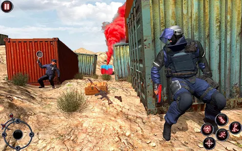 Screenshot 6 for Battleground Survival Free FPS Shooting Game 2019 3 MOD (God Mode + One Hit Kill)