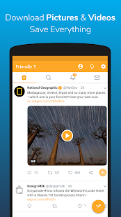 Screenshot 2 for Friendly For Twitter Premium 3.1.5 Mod