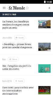 Screenshot 1 for Le Monde l’info en continu 8.12.0 Subscribed