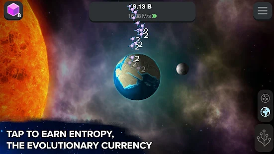 Screenshot 1 for Cell to Singularity Evolution Never Ends 9.03 Mod money