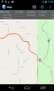 Screenshot 5 for Ultra GPS Logger 3.201 APK Patched Optimized