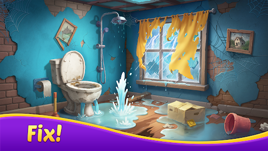 Screenshot 3 for Matchington Mansion 1.59.1 MOD (Unlimited Coins)