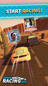 Screenshot 1 for Merge Racing 2022 2.1.38 MOD APK Unlimited Cash, XP, No ADS