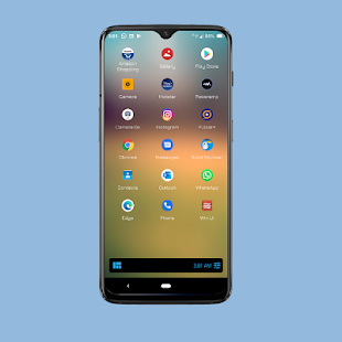 Screenshot 1 for Win UI The Launcher 1.2 Paid