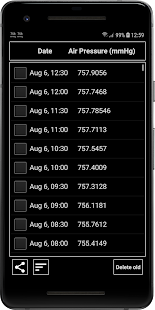 Screenshot 6 for mu Barometer Pro 3.8.1 Paid
