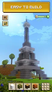 Screenshot 2 for Block Craft 3D Building Game 2.18.9 MOD APK Unlimited Coins