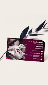 Screenshot 4 for Visiting Card Maker 33.0 MOD APK Premium Unlocked