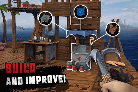 Raft Survival Ocean Nomad Simulator 1.167 MOD Free Craft/Money