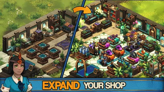 Screenshot 2 for Tiny Shop Craft & Design 0.1.78 MOD APK Free Shopping