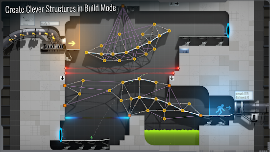 Screenshot 4 for Bridge Constructor Portal 5.1 MOD (full version)