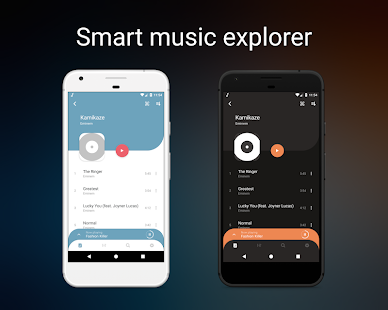 Screenshot 1 for Frolomuse MP3 Player Music Player Equalizer 7.3.2 MOD APK Premium Unlocked