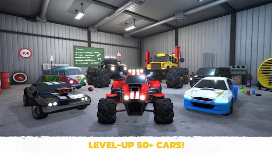 Screenshot 6 for Crash Drive 3 Multiplayer Car Stunting Sandbox! 39 MOD APK Free Shopping