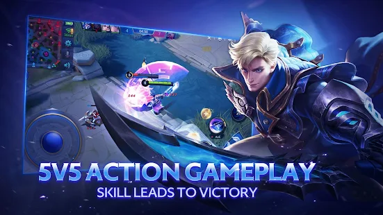 Screenshot 1 for Mobile Legends Bang Bang 1.4.09 MOD APK (Mod Transparency Map + One Hit Kill + Free 10k Gold + More)