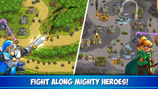 Screenshot 2 for Kingdom Rush Tower Defense TD 6.1.26 MOD APK Unlimited Gems