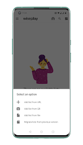 Screenshot 1 for Wiseplay 8.1.26 MOD APK Premium Unlocked, No ADS