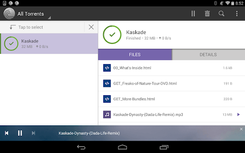 Screenshot 7 for BitTorrent Pro Official Torrent Download App 6.1.8 Mod