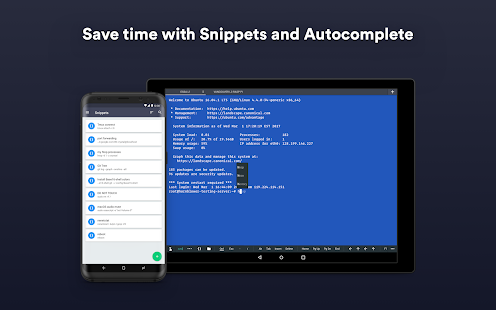 Screenshot 5 for Termius SSH SFTP and Telnet client Premium 5.2.8
